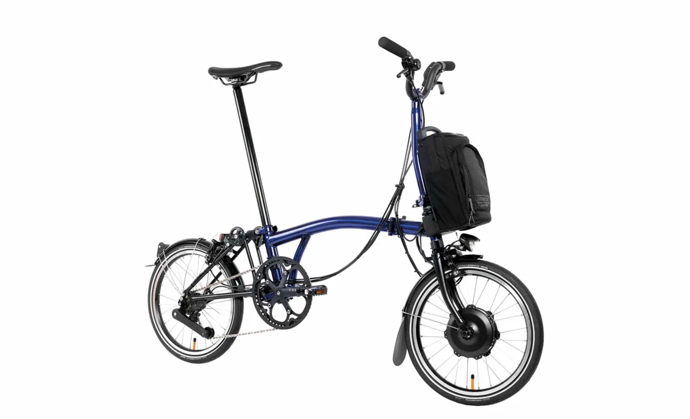 Brompton P-Line Electric Urban 4-speed - Typ H - 16 Zoll 300Wh 4K Faltrad Brompton P-Line Electric Urban 4-speed - Typ H - 16 Zoll 300Wh 4K Faltrad