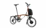 Brompton P-Line Electric Urban 4-speed Typ H 300Wh 4K, Rot, Unisize