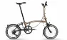 Brompton P-Line Urban - 4 speeds - Typ M - 4K Faltrad, Braun, Unisize