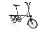 Brompton P-Line Urban - Typ H - 4K Faltrad, Schwarz, Unisize