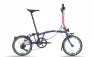 Brompton Team GB Explore 12-Speed - Typ M - 12K Faltrad, Multicolor, Unisize