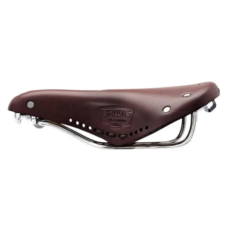 Brooks B17 Carved Short Sattel, Antique brown, One Size Brooks B17 Carved Short Sattel, Antique brown, One Size