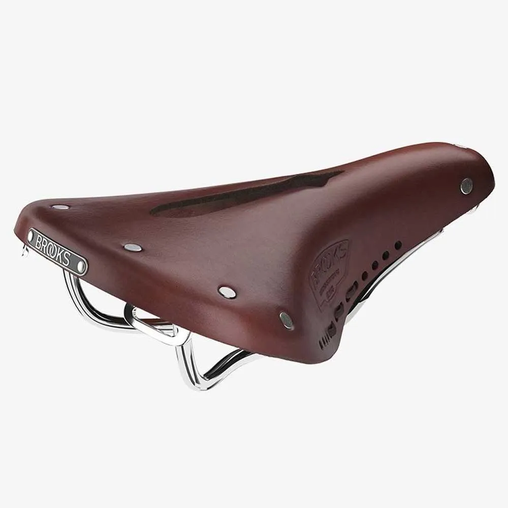 Brooks B17 Carved Short Sattel, Antique brown, One Size Brooks B17 Carved Short Sattel, Antique brown, One Size