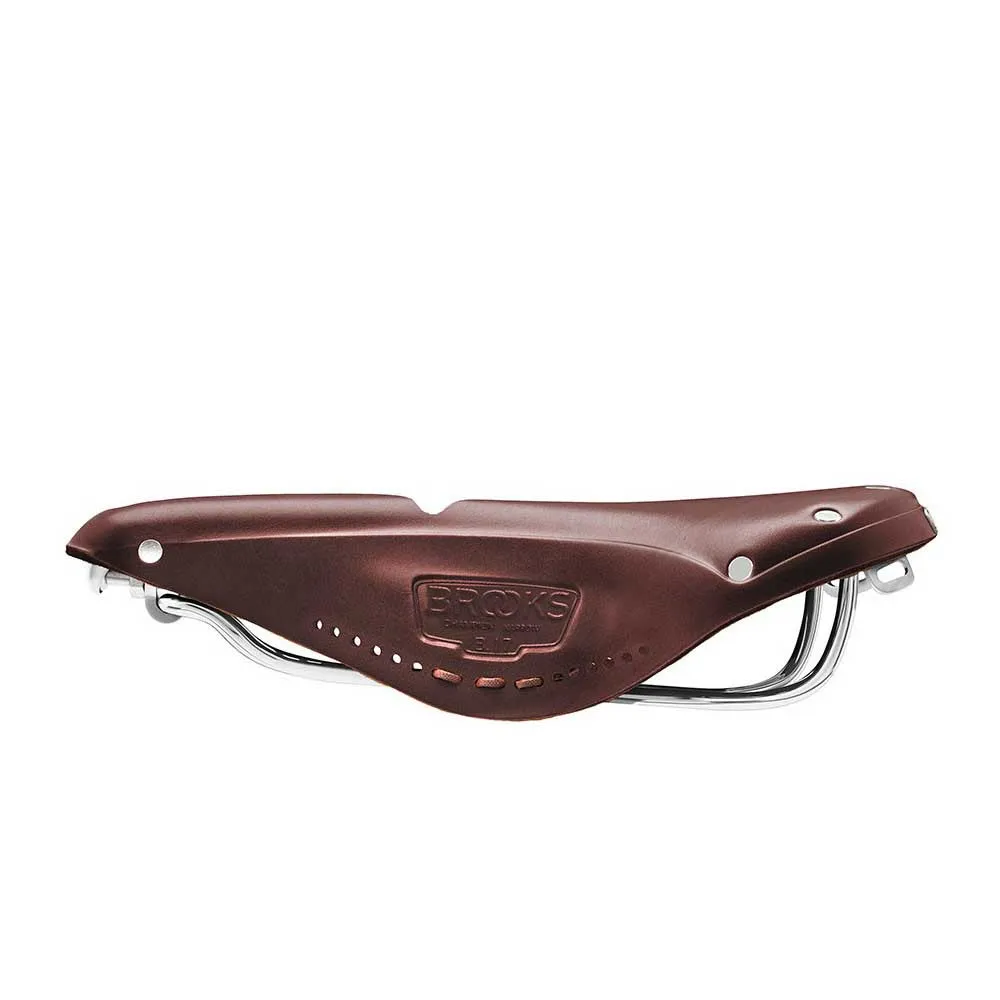 Brooks B17 Narrow Carved Sattel, Brown, 279 x 151mm Brooks B17 Narrow Carved Sattel, Brown, 279 x 151mm