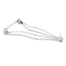 Brooks B33 Sattelmontagerahmen, Chrome, One Size