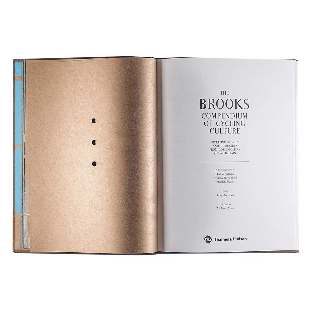 Brooks Compendium Of Cycling Culture Notizbuch, Brown / blue, One Size Brooks Compendium Of Cycling Culture Notizbuch, Brown / blue, One Size