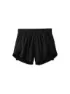 Brooks Damen Laufshort Chaser 5 2-in-1, Schwarz
