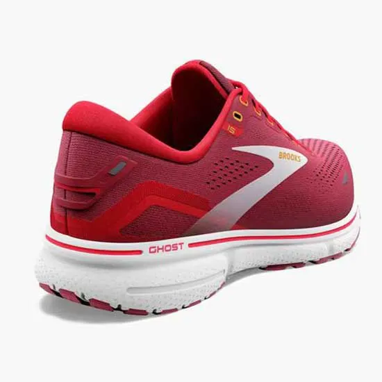 Brooks Ghost 15 Laufschuhe female, Slate rose / fiery coral / white