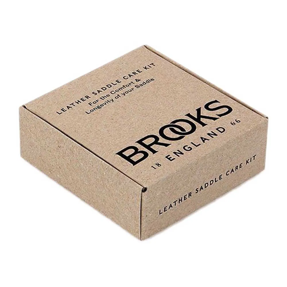 Brooks Leder Sattelset, Silver, One Size Brooks Leder Sattelset, Silver, One Size