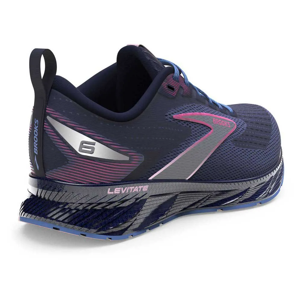Brooks Levitate 6 Laufschuhe female, Peacoat / pink lady / lilac rose Brooks Levitate 6 Laufschuhe female, Peacoat / pink lady / lilac rose