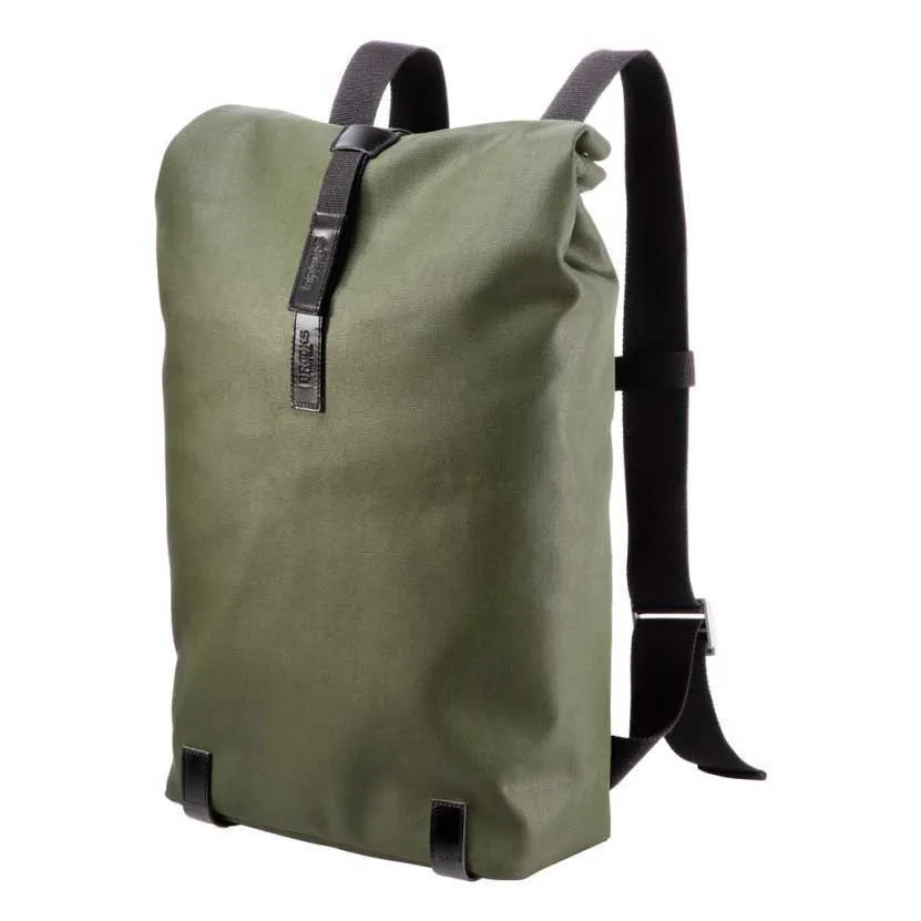 Brooks Pickwick Cotton Canvas Rucksack 26l, Forest, One Size Brooks Pickwick Cotton Canvas Rucksack 26l, Forest, One Size
