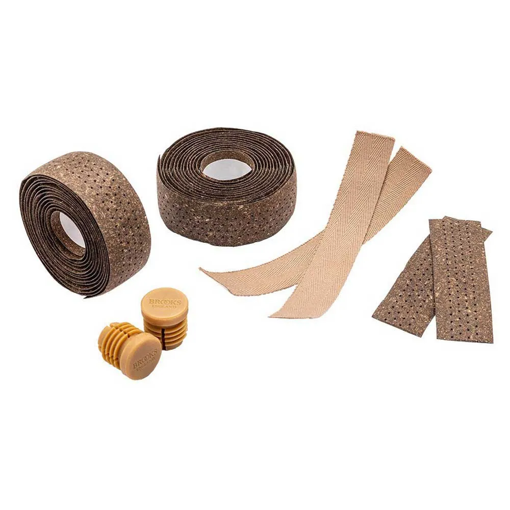 Brooks Regenerated Leather Lenkerband, Brown, 2350mm Brooks Regenerated Leather Lenkerband, Brown, 2350mm
