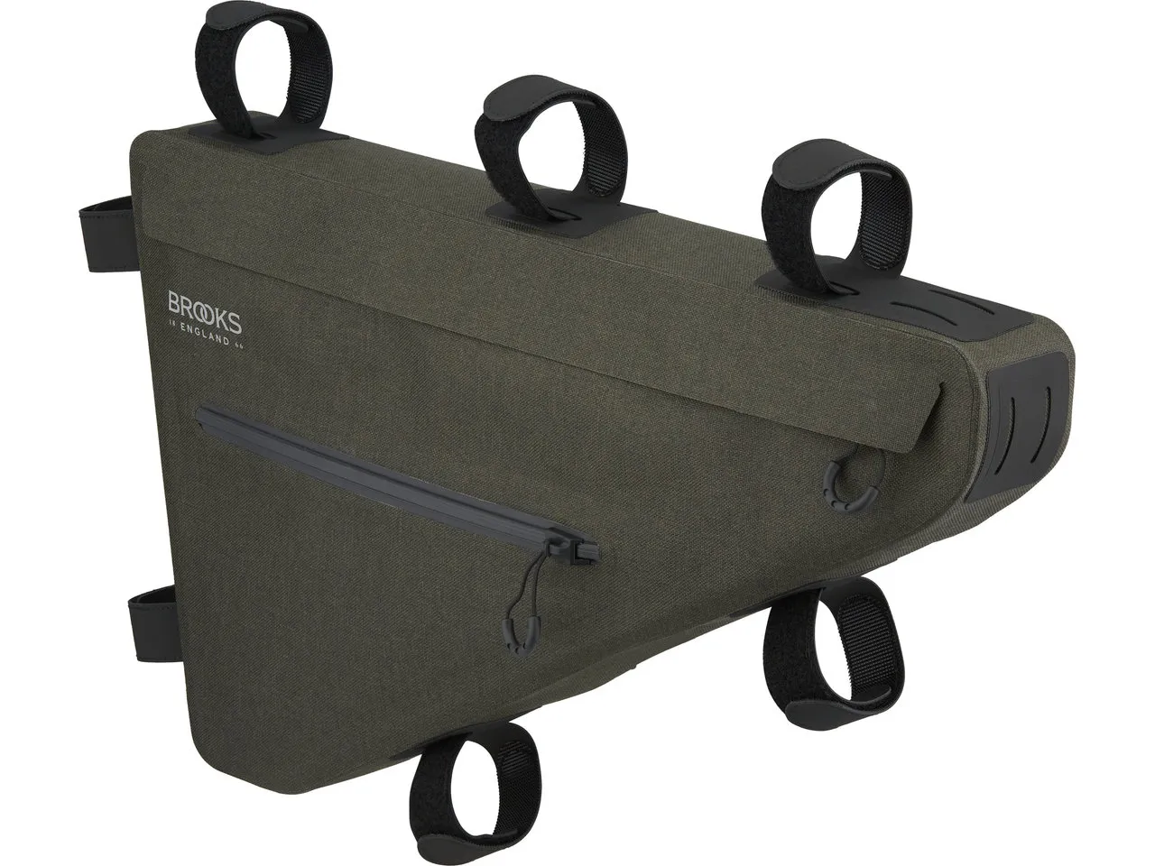 Brooks Scape Full Frame Bag Rahmentasche, Mud green, 5.5L