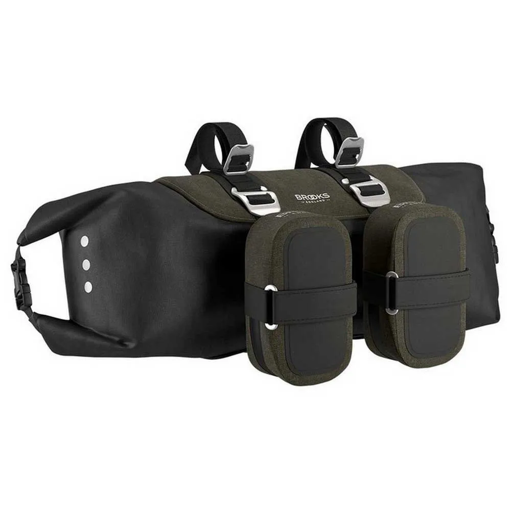 Brooks Scape Roll Lenkertasche 10-12l, Mud green, One Size Brooks Scape Roll Lenkertasche 10-12l, Mud green, One Size