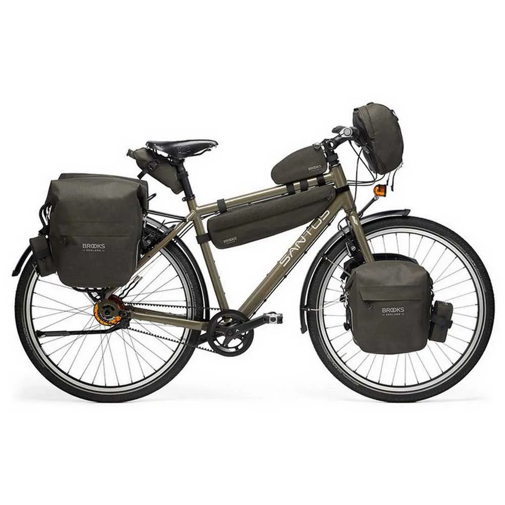 Brooks Scape Top Tube Rahmentasche 0.9l, Mud green, One Size Brooks Scape Top Tube Rahmentasche 0.9l, Mud green, One Size