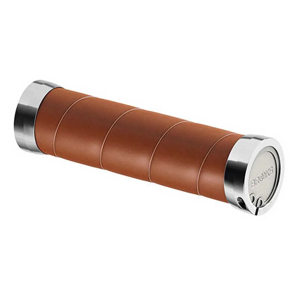 Brooks Slender Leder Lenkergriffe für Drehgriffschalter beidseitig Mod. 2023 Brooks Slender Leder Lenkergriffe für Drehgriffschalter beidseitig Mod. 2023