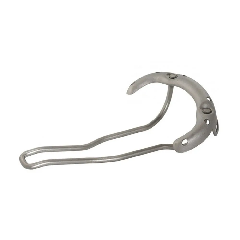 Brooks Team Professional Titanium Sattelmontagerahmen, Silver, One Size Brooks Team Professional Titanium Sattelmontagerahmen, Silver, One Size