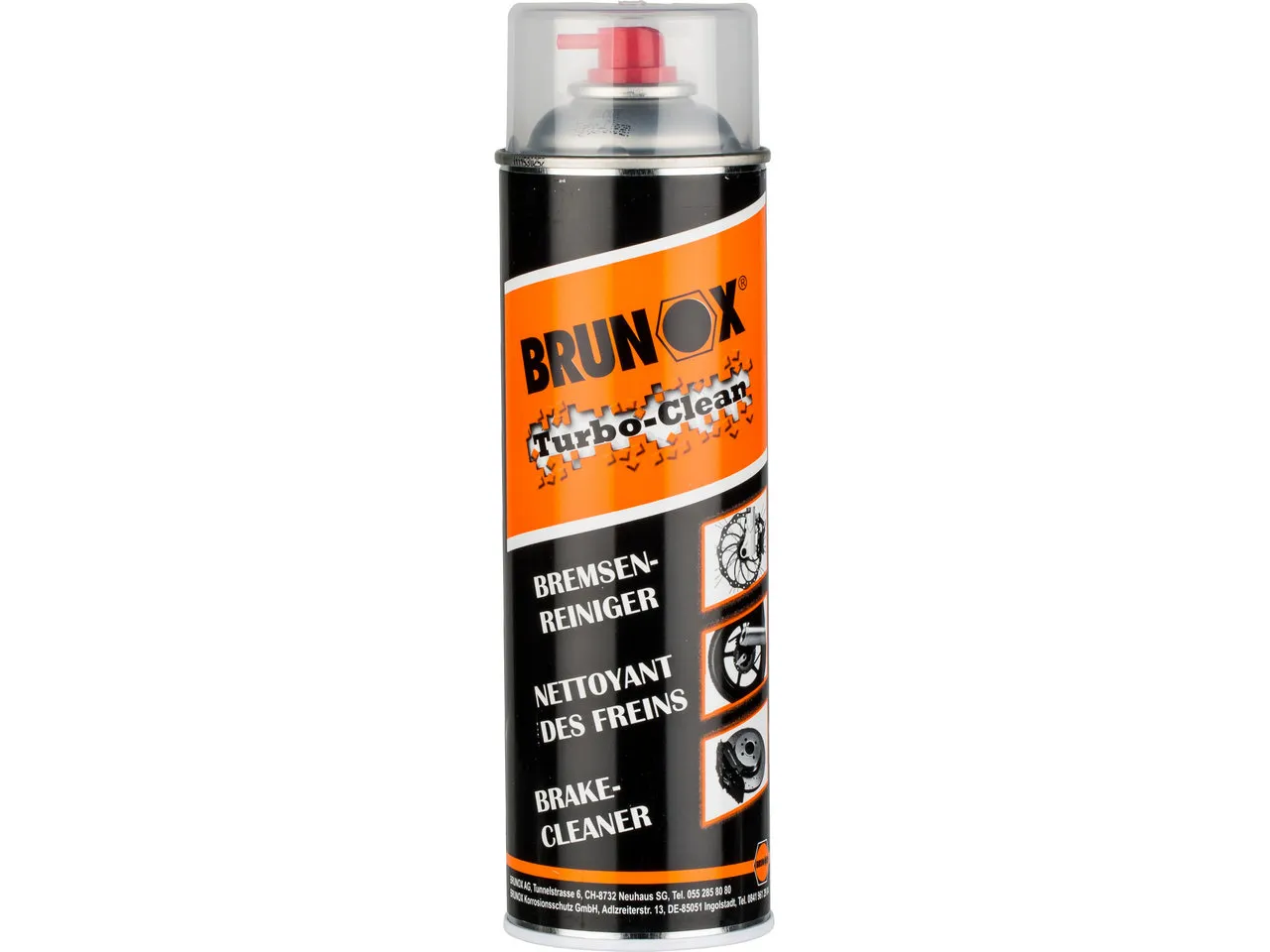 Brunox Turbo-Clean Bremsenreiniger, 500ml Brunox Turbo-Clean Bremsenreiniger, 500ml