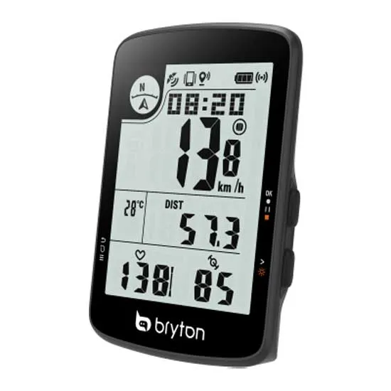 Bryton Rider 17e Fahrradcomputer Refurbished, Black, One Size Bryton Rider 17e Fahrradcomputer Refurbished, Black, One Size