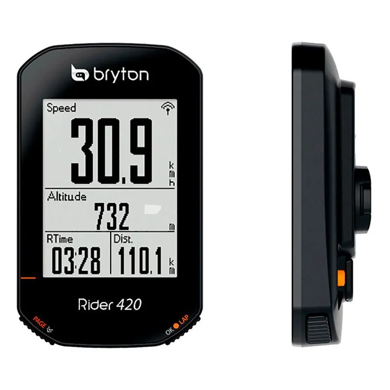 Bryton Rider 420e Fahrradcomputer, Black, One Size Bryton Rider 420e Fahrradcomputer, Black, One Size
