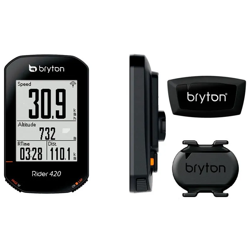 Bryton Rider 420t Fahrradcomputer Refurbished, Black, One Size Bryton Rider 420t Fahrradcomputer Refurbished, Black, One Size