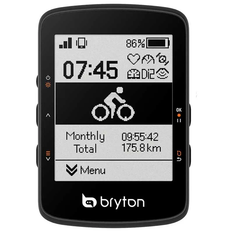 Bryton Rider 460e Fahrradcomputer, Black, One Size Bryton Rider 460e Fahrradcomputer, Black, One Size
