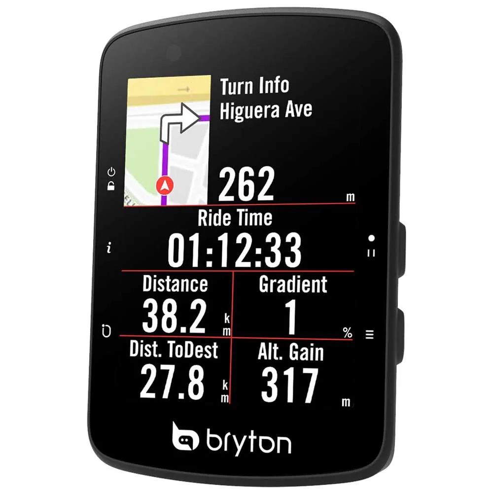 Bryton Rider 650 E Fahrradcomputer, Black, One Size Bryton Rider 650 E Fahrradcomputer, Black, One Size