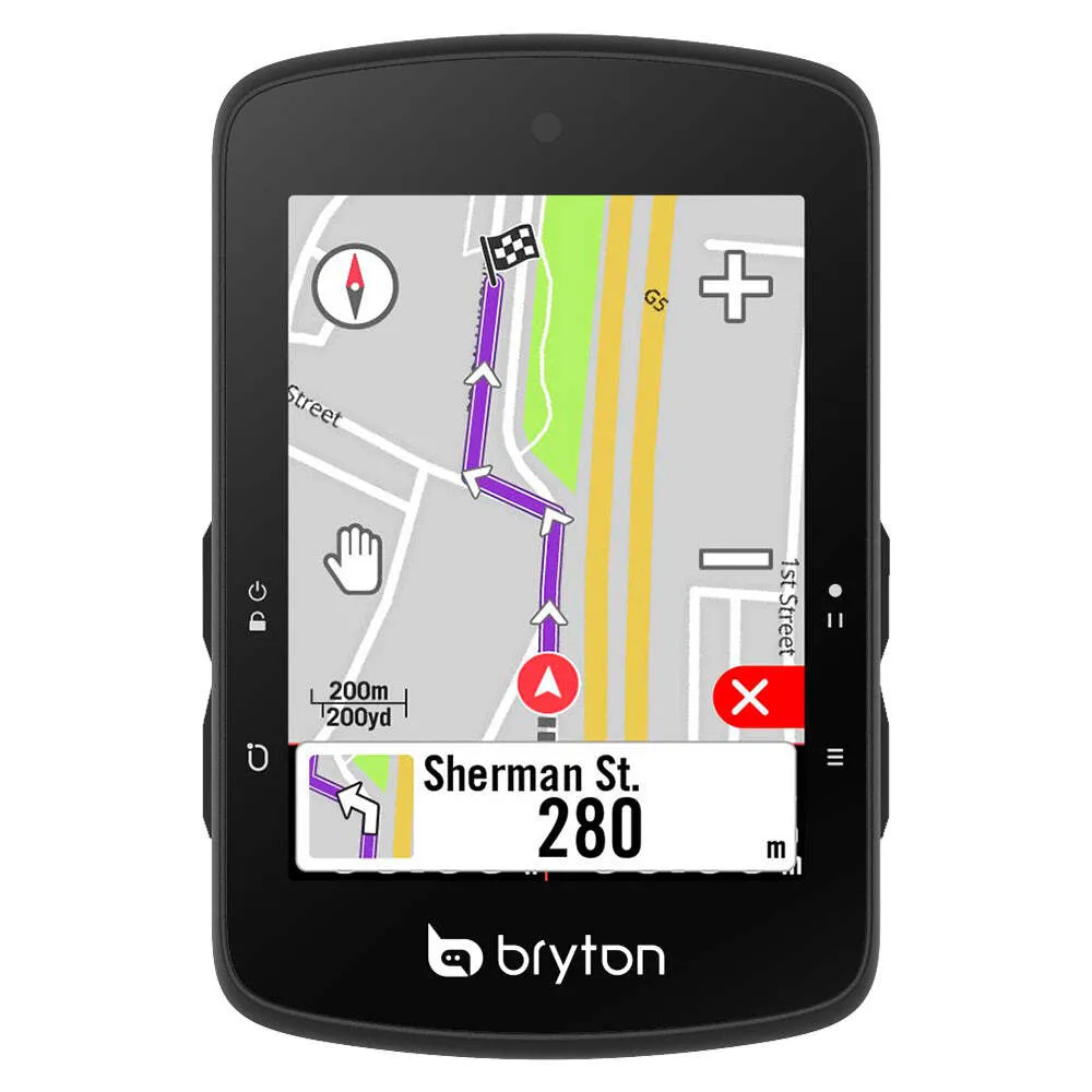 Bryton Rider S510e Fahrradcomputer, Black, One Size Bryton Rider S510e Fahrradcomputer, Black, One Size