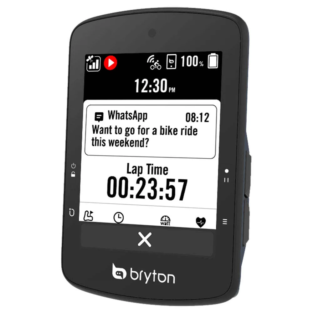 Bryton Rider S510e Fahrradcomputer, Black, One Size Bryton Rider S510e Fahrradcomputer, Black, One Size