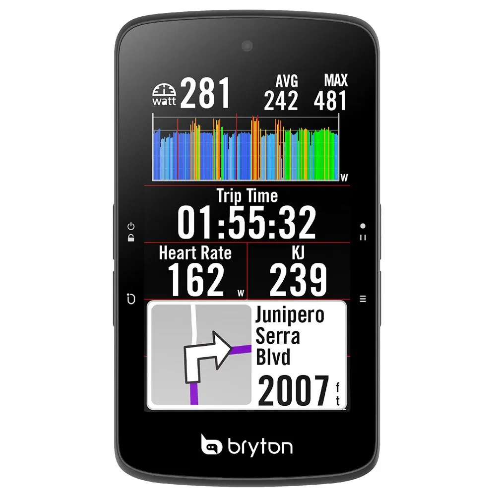 Bryton Rider S800 E Fahrradcomputer, Black, One Size Bryton Rider S800 E Fahrradcomputer, Black, One Size