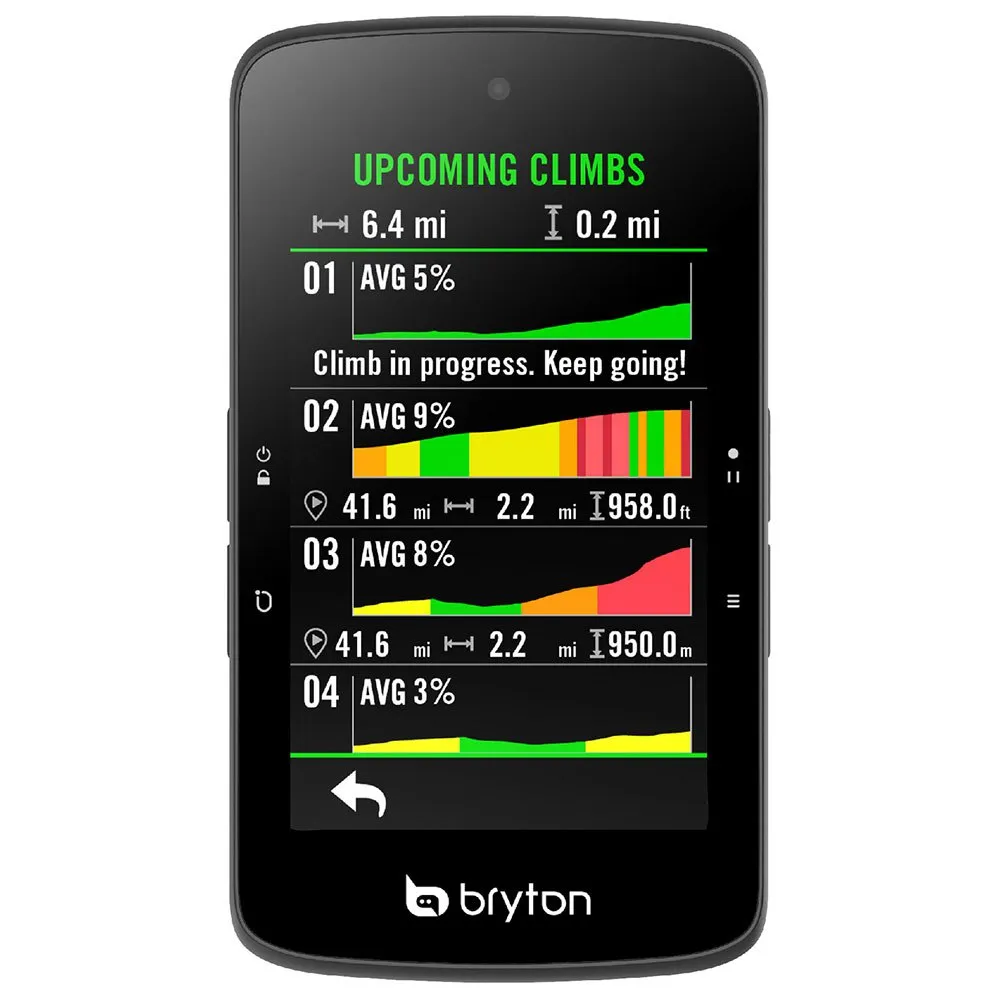 Bryton Rider S800 E Fahrradcomputer, Black, One Size Bryton Rider S800 E Fahrradcomputer, Black, One Size