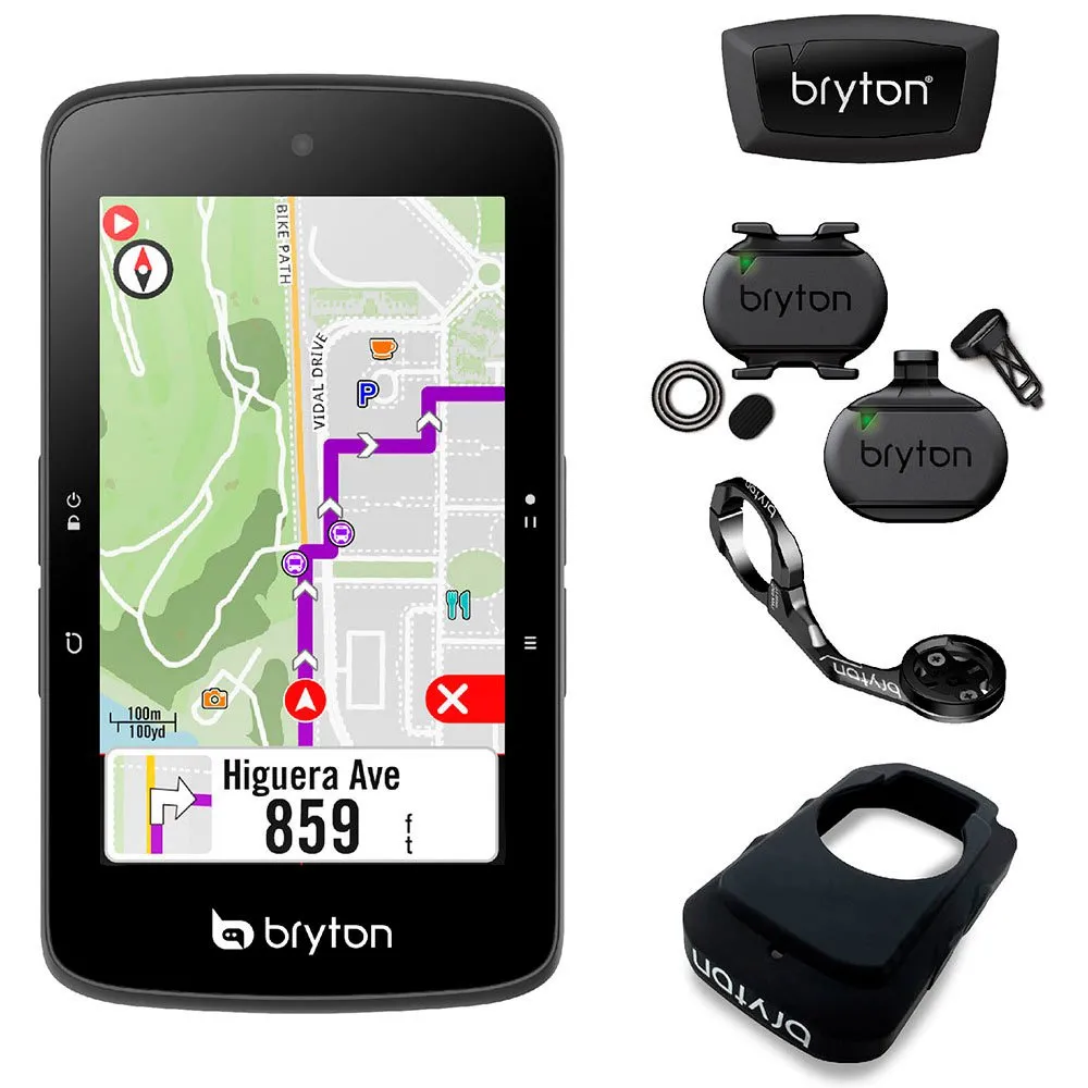 Bryton Rider S800 T Fahrradcomputer, Black, One Size