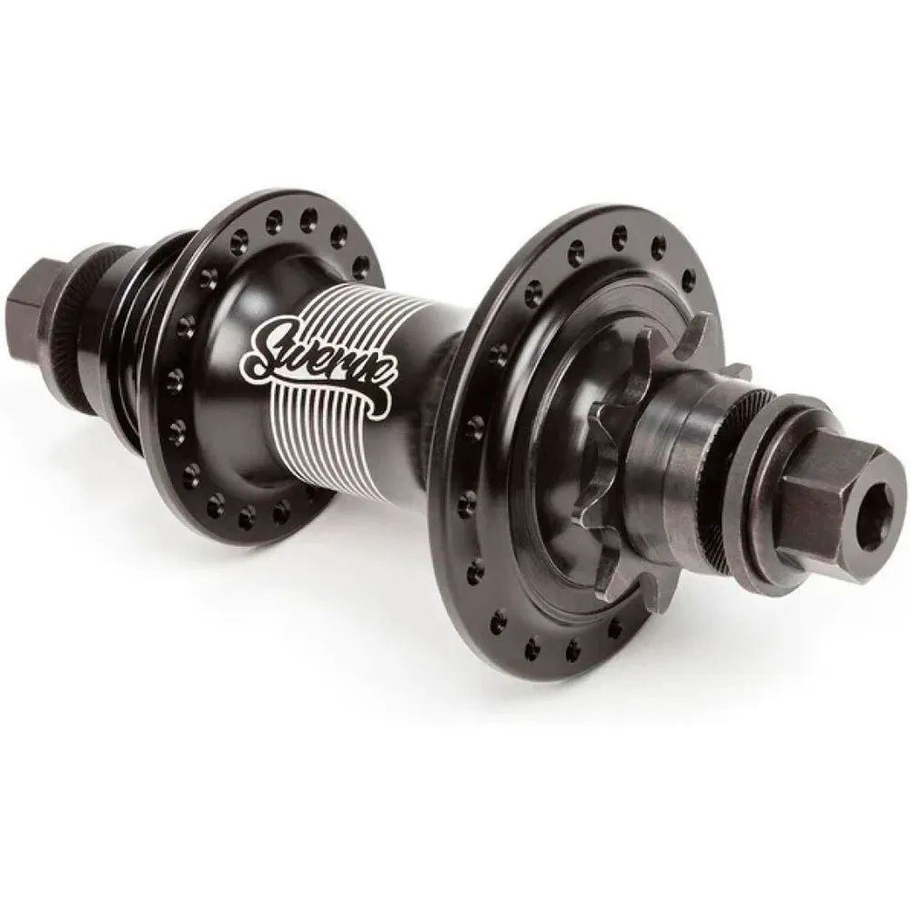 BSD Swerve Lhd Hinterradnabe, Black, 36H, 17 x 110mm BSD Swerve Lhd Hinterradnabe, Black, 36H, 17 x 110mm