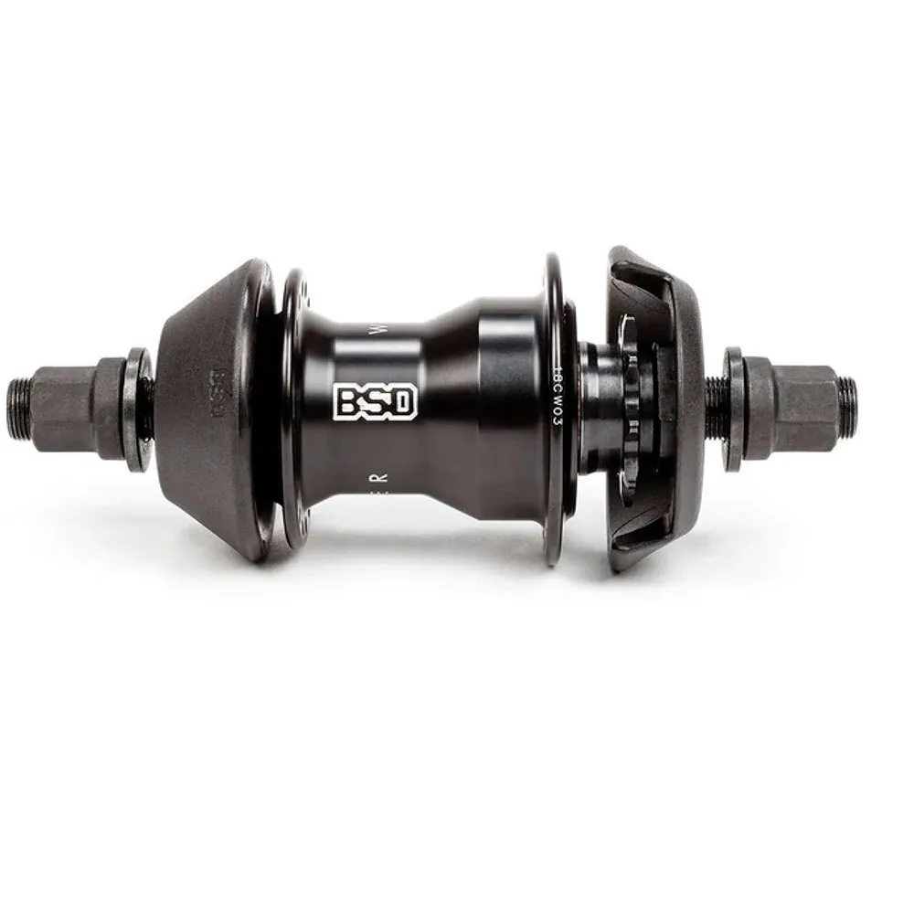BSD Westcoaster V2 Rhd Hinterradnabe, Black, 36H, 14 x 110mm BSD Westcoaster V2 Rhd Hinterradnabe, Black, 36H, 14 x 110mm