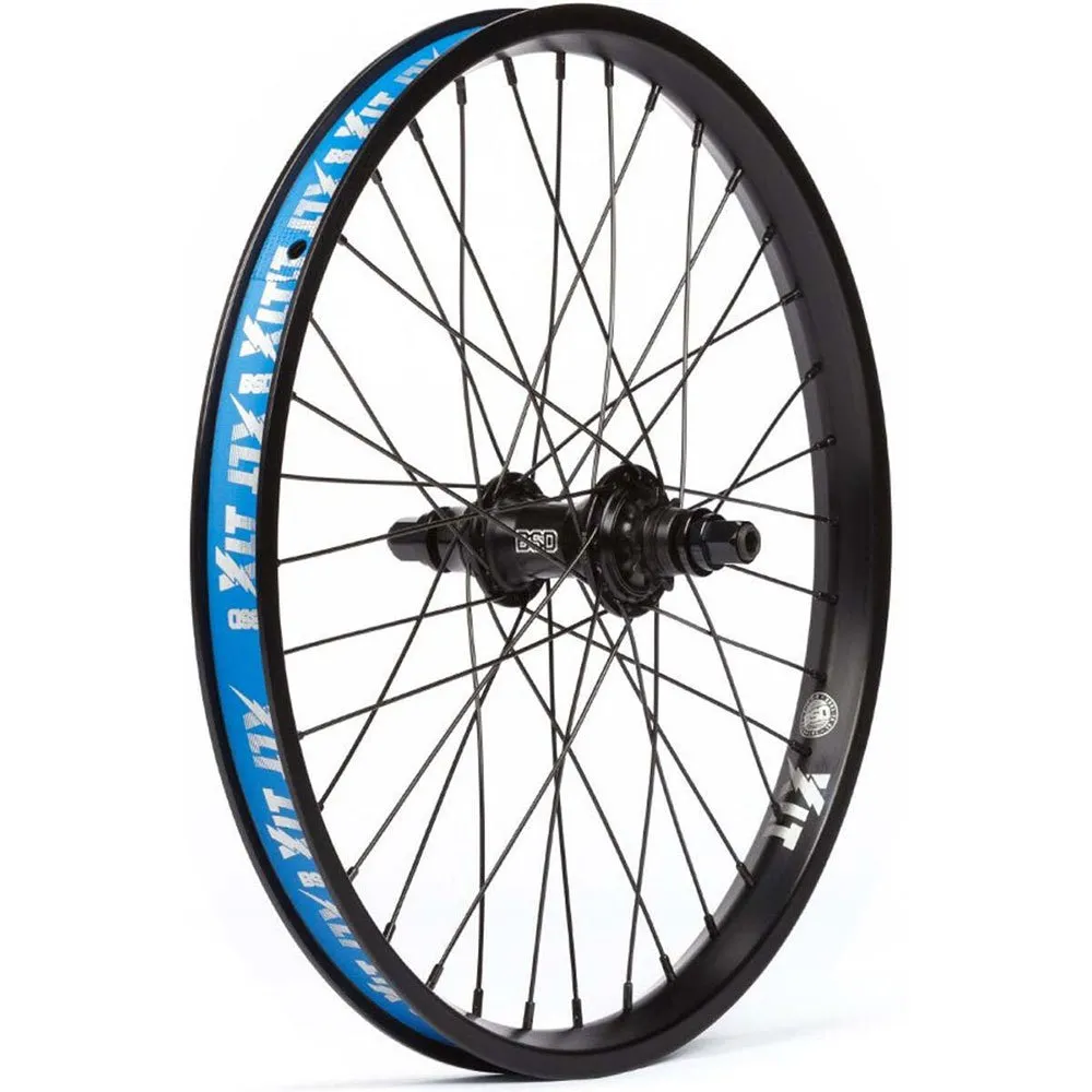 BSD Xlt Street Pro Lhd Hinterrad, Black, 14 x 110mm, 1s BSD Xlt Street Pro Lhd Hinterrad, Black, 14 x 110mm, 1s