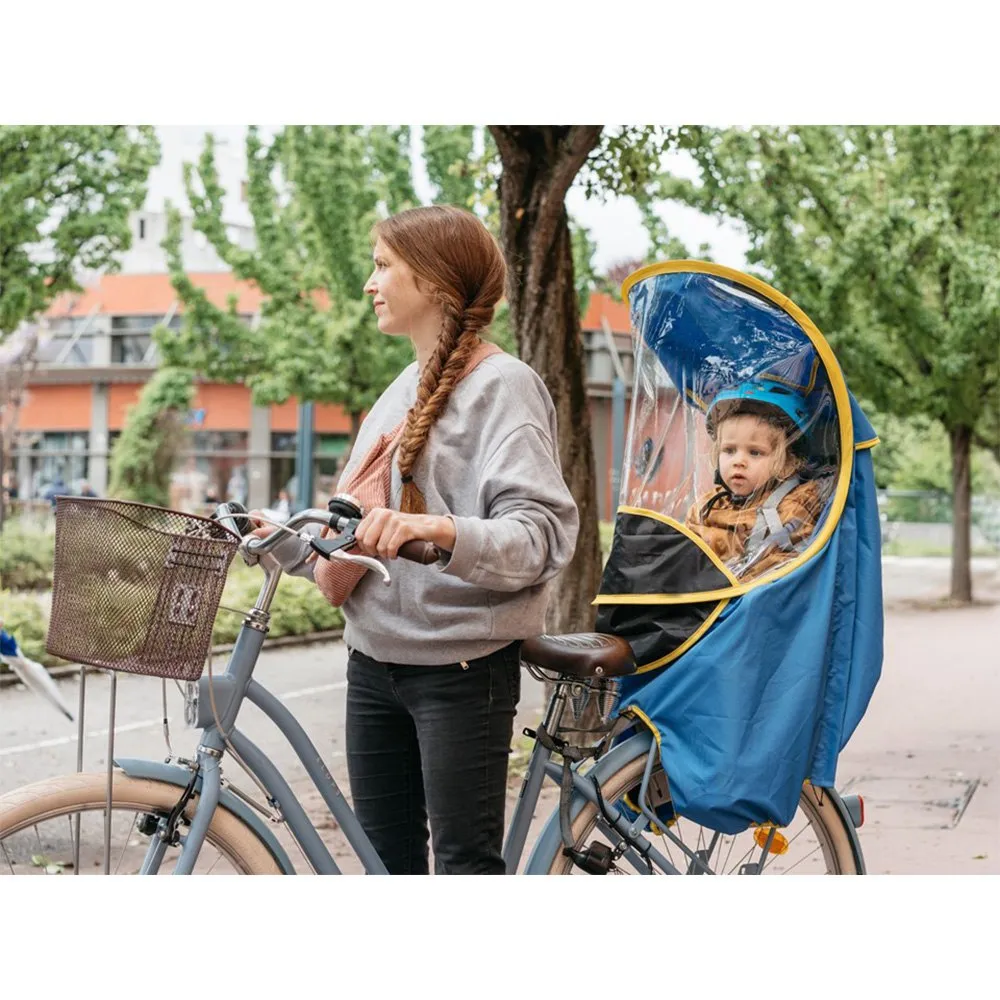 BUB-UP Kids Child Bike Seat Regenschutz, Blue, One Size BUB-UP Kids Child Bike Seat Regenschutz, Blue, One Size