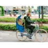 BUB-UP Kids Child Bike Seat Regenschutz, Blue, One Size