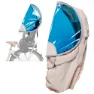BUB-UP Sonnenschutz Und Regenschutz Für Kinderfahrradsitz, Blue / white, One Size