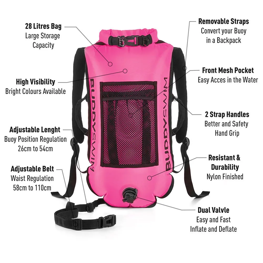 Buddyswim Boje Mit Abnehmbaren Rucksackgurten 28l Buddyswim Boje Mit Abnehmbaren Rucksackgurten 28l