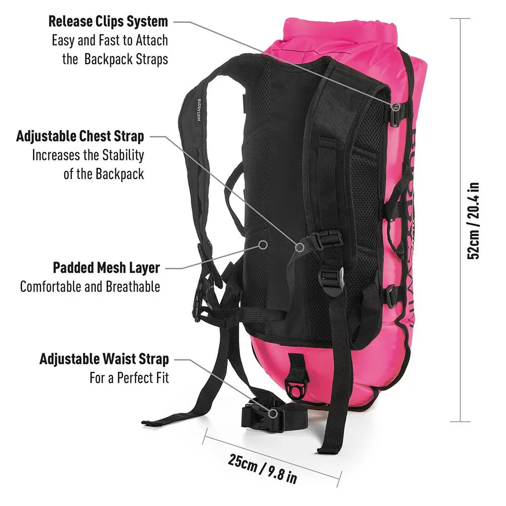 Buddyswim Boje Mit Abnehmbaren Rucksackgurten 28l Buddyswim Boje Mit Abnehmbaren Rucksackgurten 28l