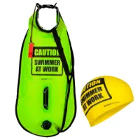 Buddyswim Caution Swimmer At Work Boje 28l Buddyswim Caution Swimmer At Work Boje 28l