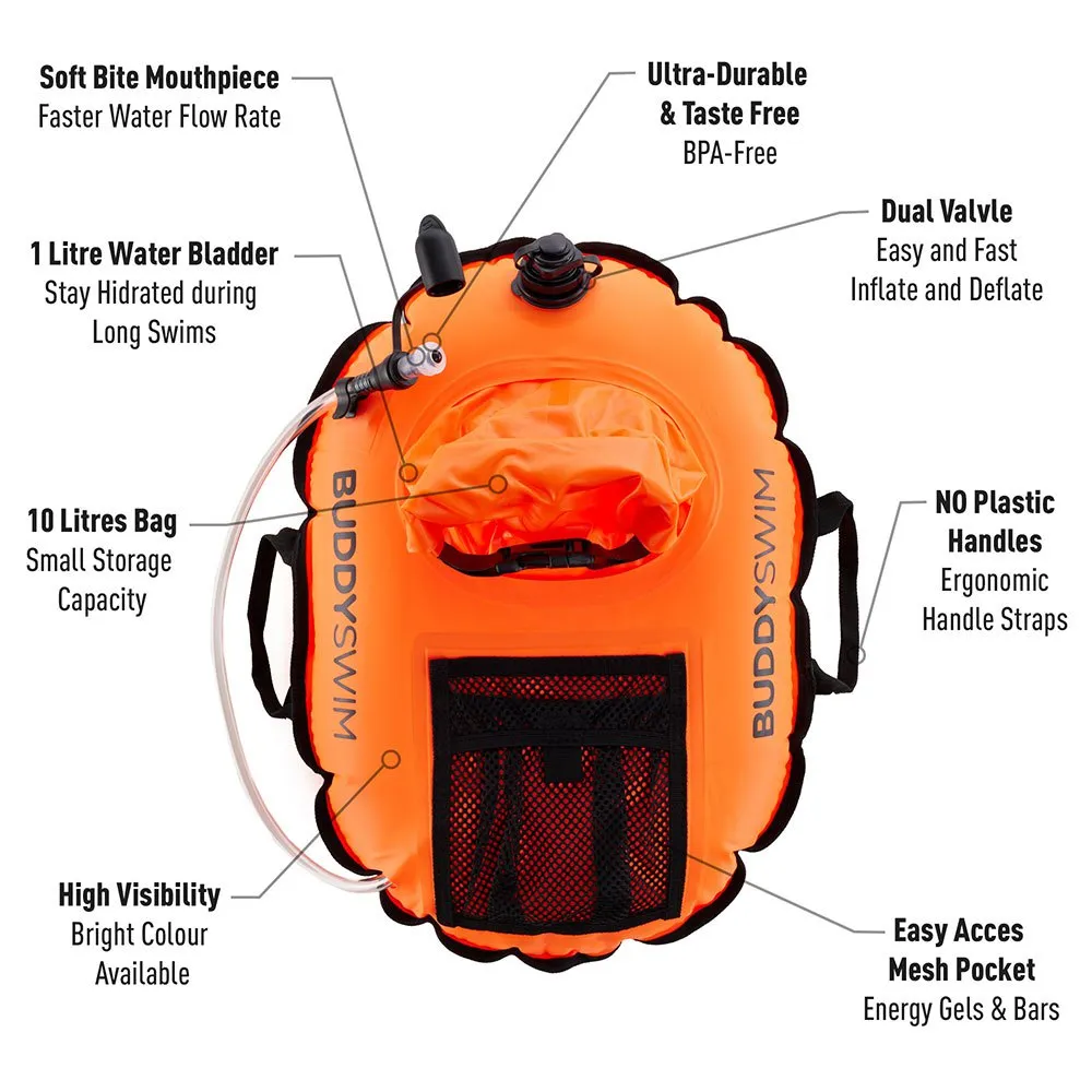 Buddyswim Hydrastation Pro Boje, Orange Buddyswim Hydrastation Pro Boje, Orange