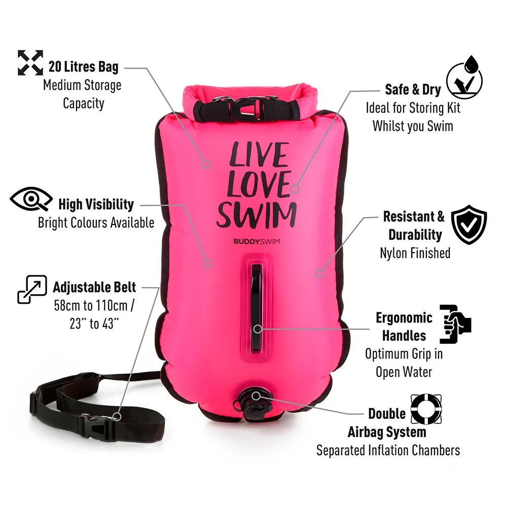 Buddyswim Live Love Swim Boje 20l Buddyswim Live Love Swim Boje 20l