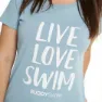 Buddyswim Live Love Swim Kurzarm-t-shirt male