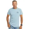 Buddyswim Open Water Kurzarm-t-shirt male, Sunset blue, S