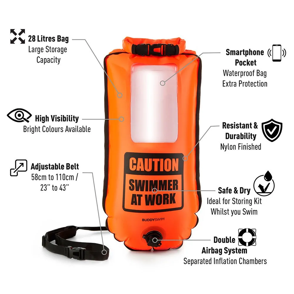 Buddyswim Smartphone Boje 28l, Orange Buddyswim Smartphone Boje 28l, Orange