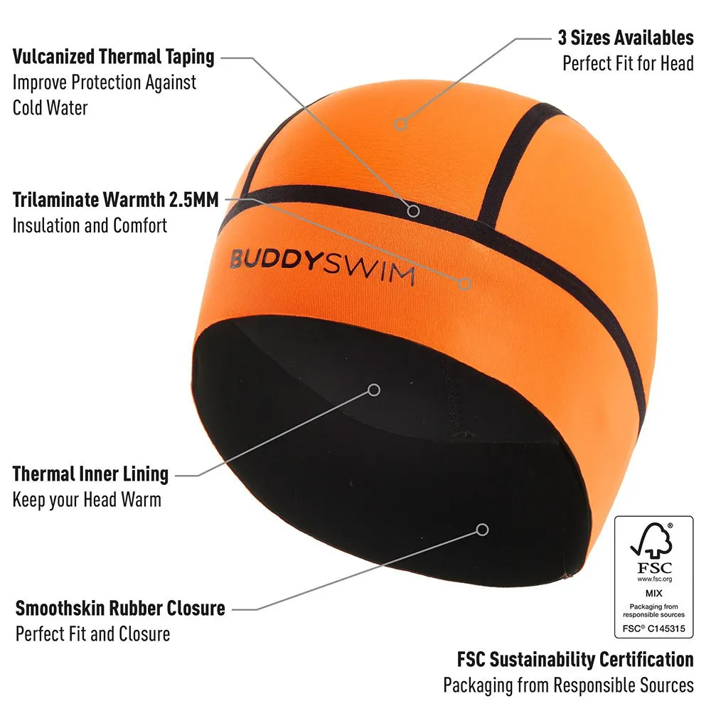 Buddyswim Strapless Badekappe Buddyswim Strapless Badekappe