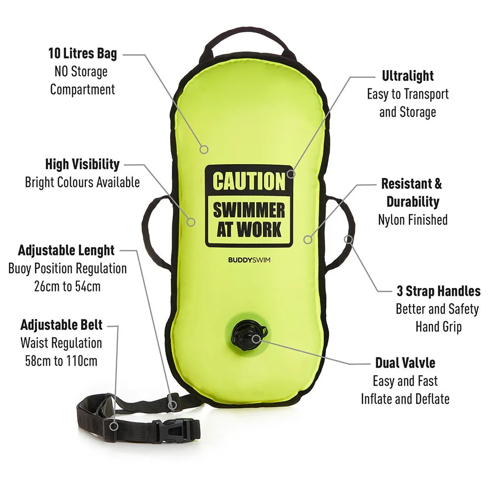 Buddyswim Ultraleichte Csw-boje 10l, Yellow Buddyswim Ultraleichte Csw-boje 10l, Yellow