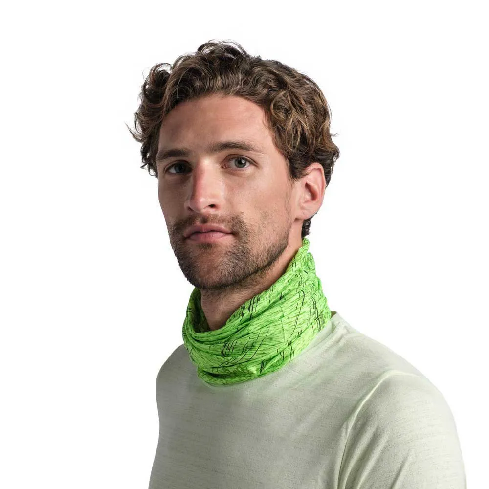 Buff Coolnet Uv+ Reflective Nackenwärmer, Lime htr Buff Coolnet Uv+ Reflective Nackenwärmer, Lime htr