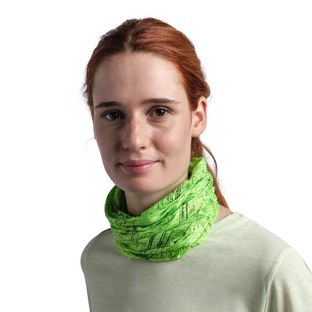 Buff Coolnet Uv+ Reflective Nackenwärmer, Lime htr Buff Coolnet Uv+ Reflective Nackenwärmer, Lime htr